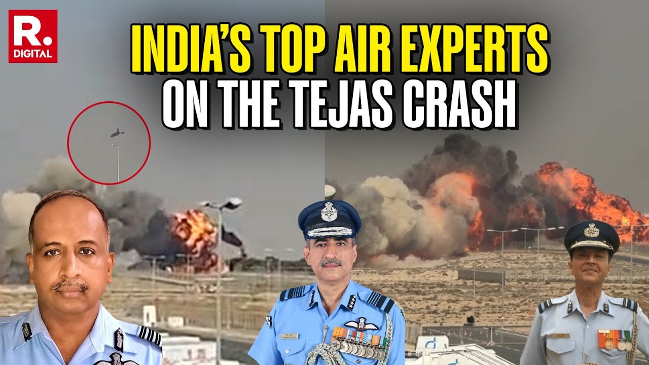 India's Experts Discuss LCA Tejas Jet Crash ✈️