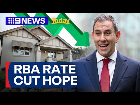 Homeowners eagerly await RBA interest rate cut following inflation drop | 9 News Australia