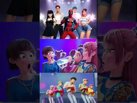 kpop demon hunter 😘😚#anime zoey x mystery#kpopdemonhunters #zoey #jinu #rumi