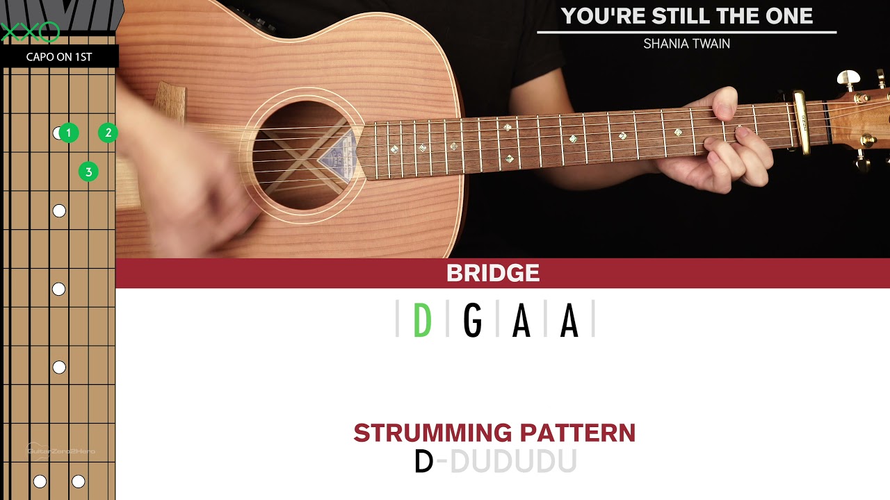 You're Still The One Guitar Cover 🎸 | Tabs & Chords