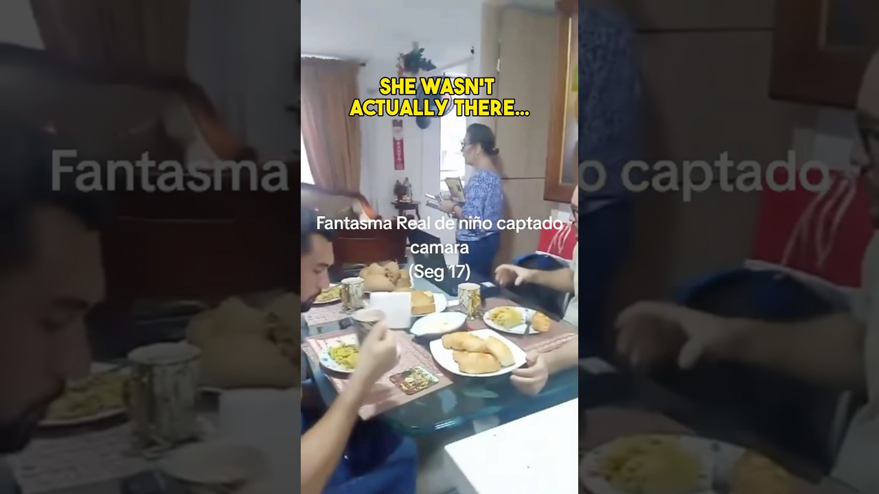 Woman Films Real Ghost! 👻