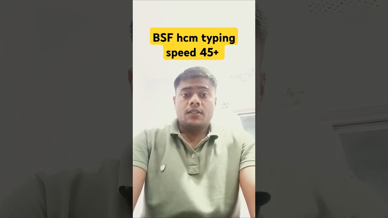 Typing Speed 45+ with BSF HCM? Here's How to Reduce Backspace Usage ✍️