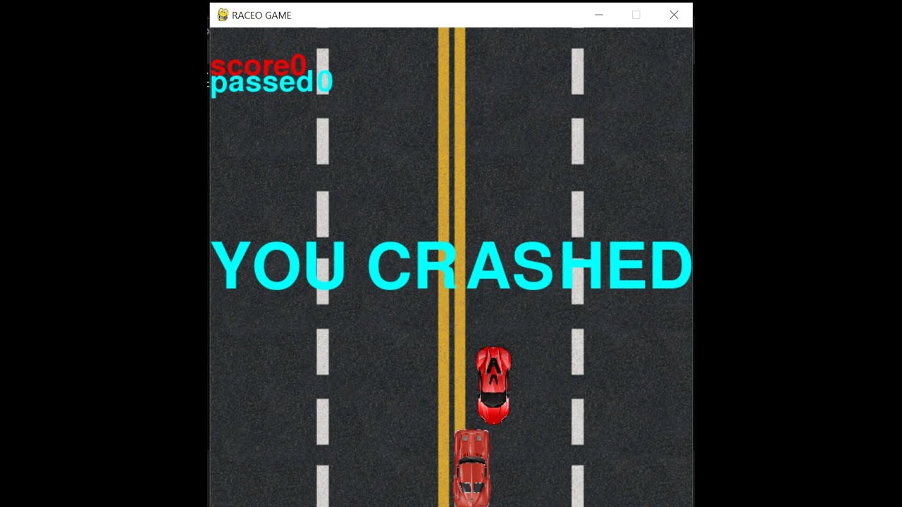 Create a Car Racing Game in Python 🚗