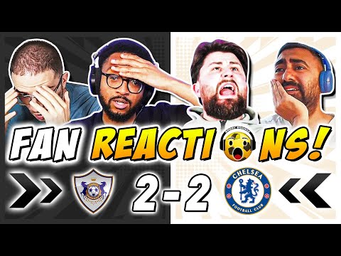 Chelsea Fans EMBARASSED 😂 Reactions to Qarabag 2-2 Chelsea | Champions League Fan Reactions