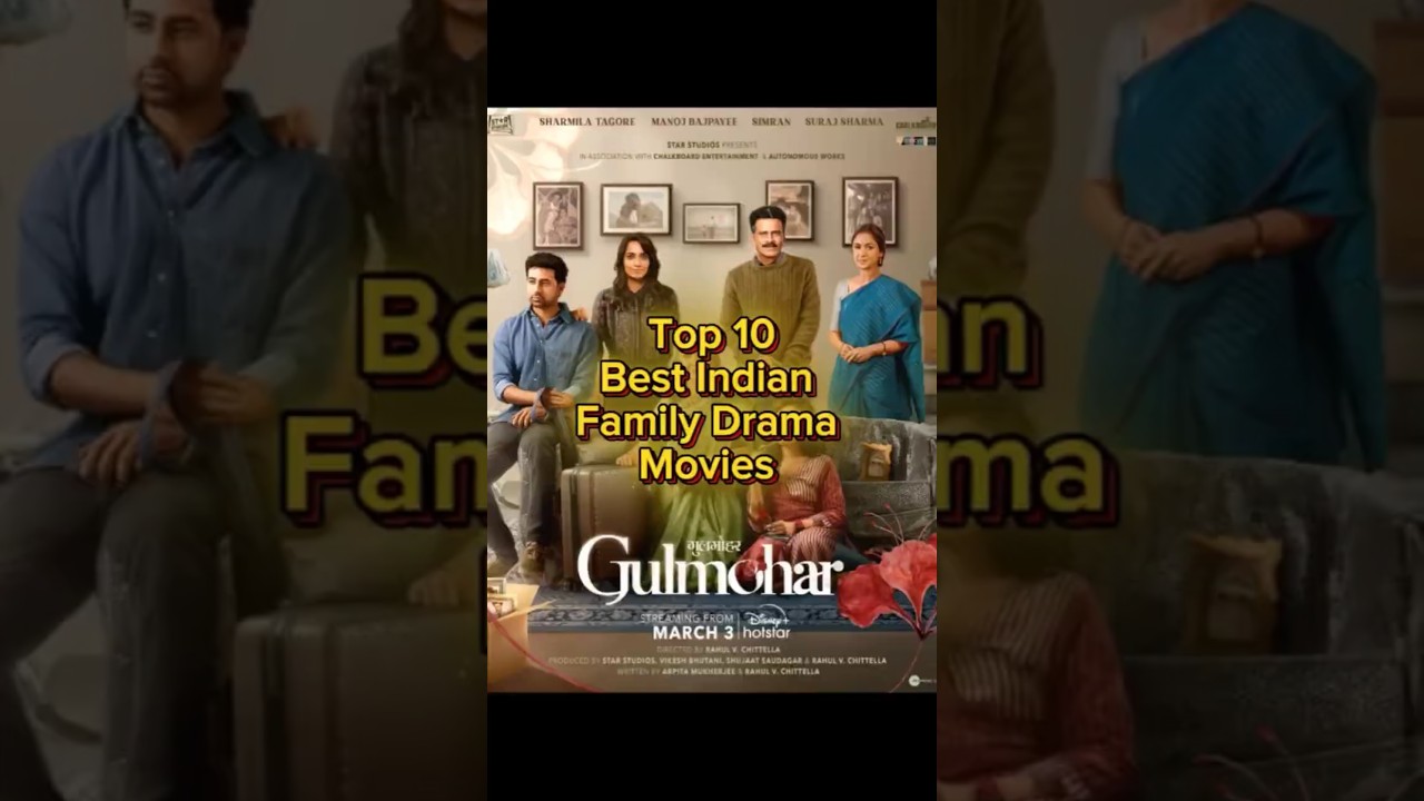 10 Top 10 Indian Family Drama Films 🎬
