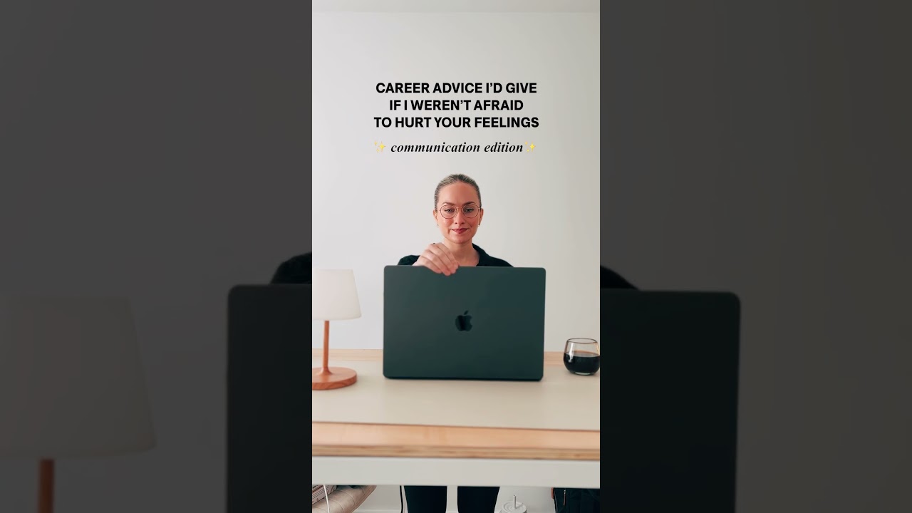 Tough Love Honest Career Advice 😬 #communication