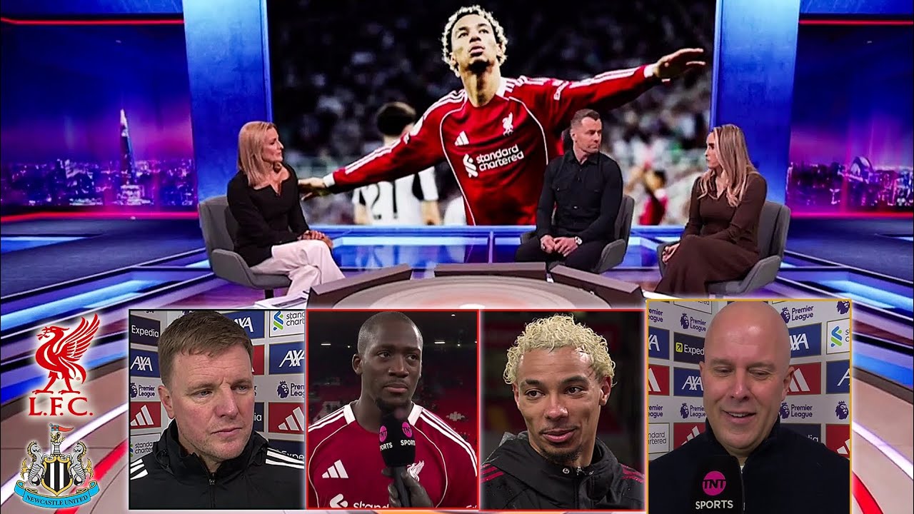 MOTD Liverpool vs Newcastle 4-1 Ekitike & Wirtz on fire🔥| Arne Slot & Hugo Ekitike reaction