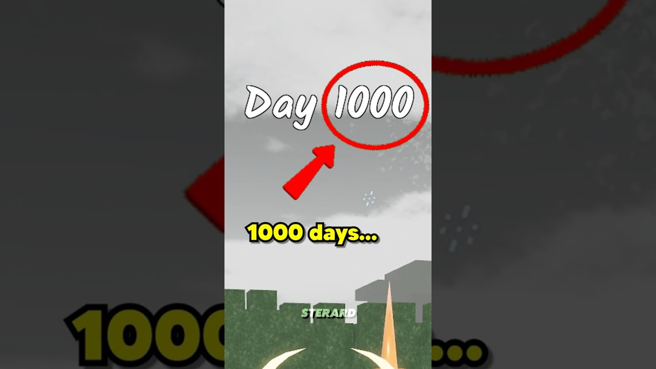 1000 Survived 1000 Days in Forest 🌲 | 99 Nights in Roblox
