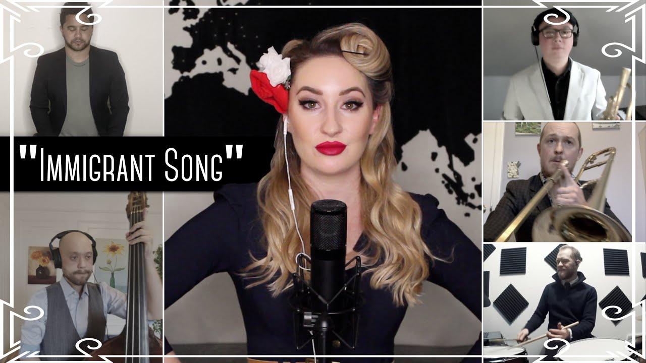 Robyn Adele Anderson’s 1940s Swing Cover of 'Immigrant Song' 🎶