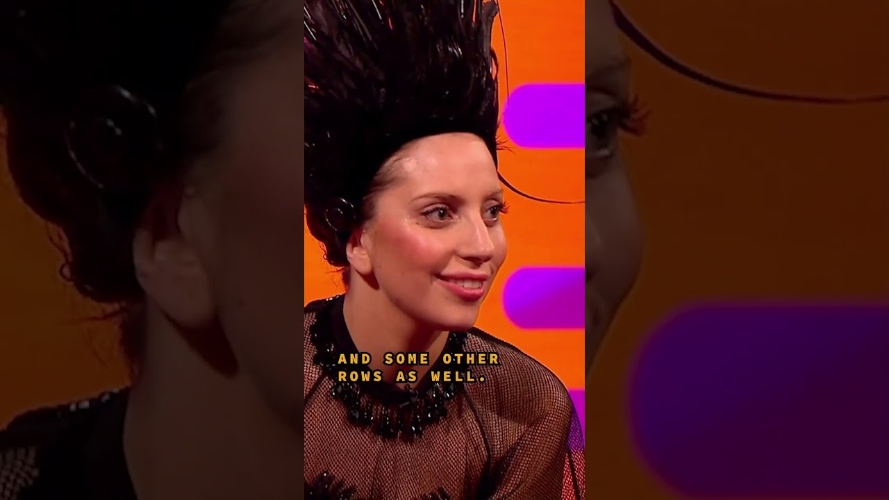 Lady Gaga Gets Flustered on Graham Norton Show 😳