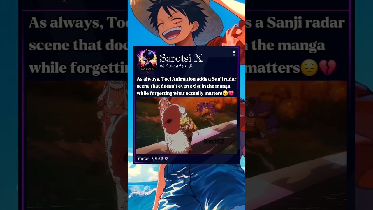 Exclusive Scene in Episode 1147 Revealed! 💥 #Sanji #OnePiece #AnimeUpdate