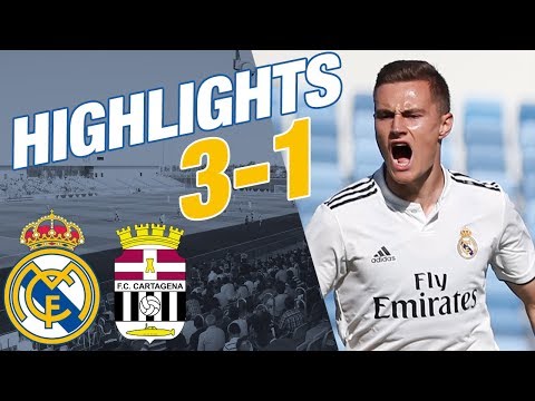 HIGHLIGHTS | Real Madrid Castilla 3-1 Cartagena