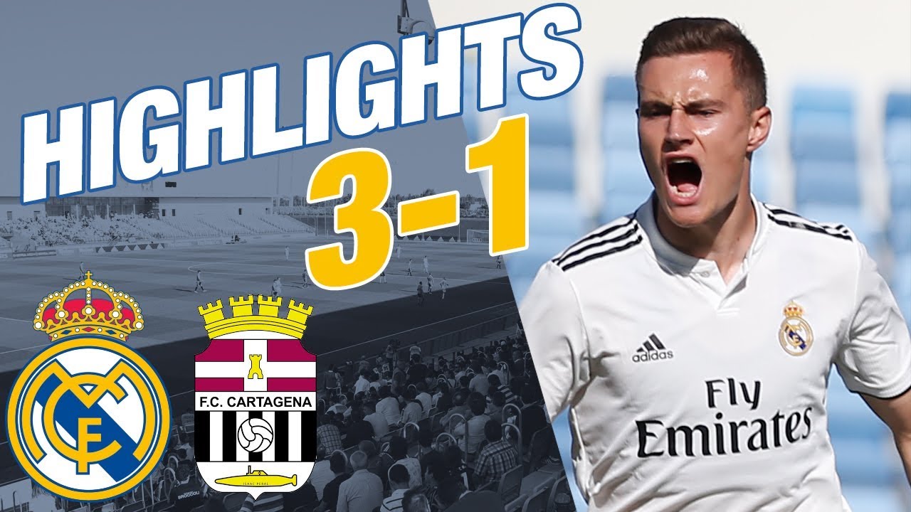 Real Madrid Castilla Secures 3-1 Victory Over Cartagena ⚽
