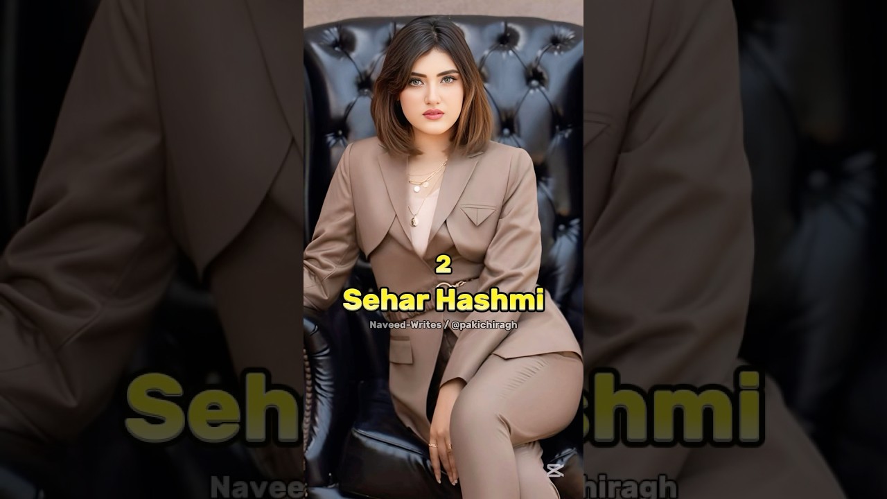 Top 10 Most Beautiful Pakistani Actresses 🌟