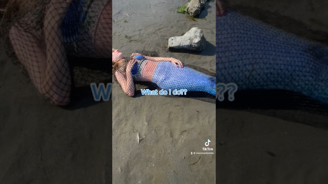 Found a Mermaid on the Beach 🧜‍♀️