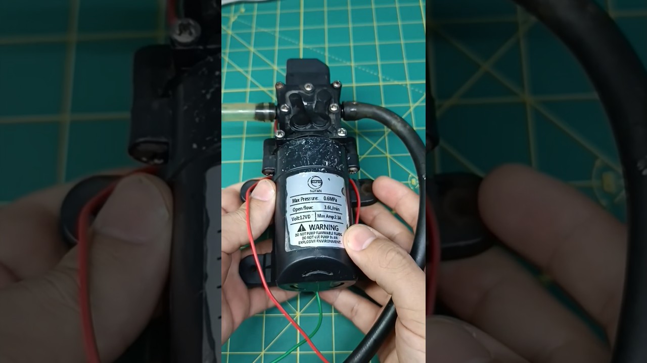 12V Water Pump Power Test π§