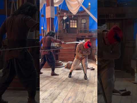 Raghu Dakat  Bengali movie action bts #behindthescenes #raghudakat #action #bts #bengali #shorts