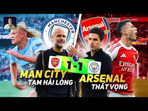 ARSENAL 1-1 MAN CITY: MARTINELLI, HAALAND TỎA SÁNG, PHÁO THỦ CHIA ĐIỂM THE CITIZENS I HIGHLIGHTS