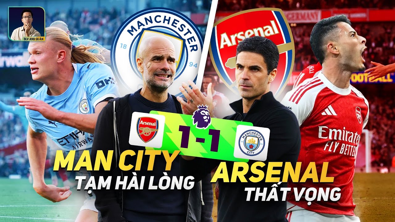 Arsenal 1-1 Man City: Martinelli & Haaland Shine in Exciting Derby ⚽