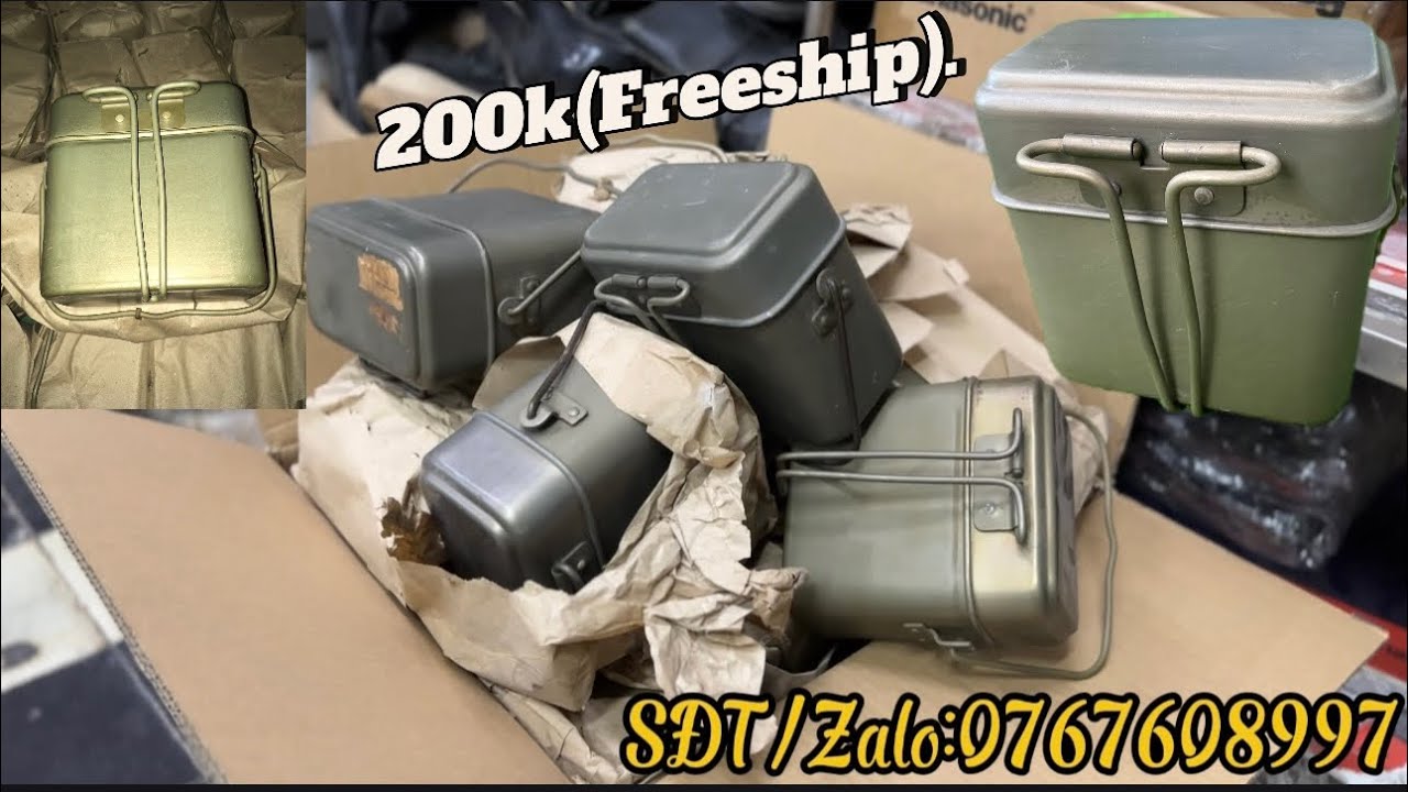 Cà Mèn Nhôm Trung Quốc Cổ & Ắng Gô Cổ - Đặc Sản Xưa Đáng Mua 🏺