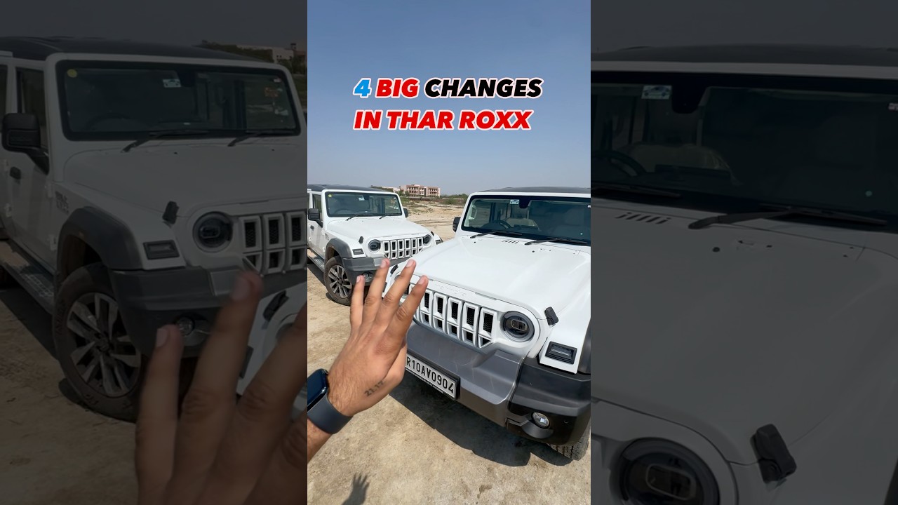 4 Thar Roxx 2025: 4 Major Updates 🚗