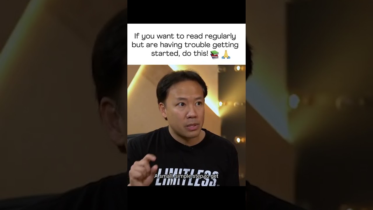Read More Books with This Easy Tip | Jim Kwik