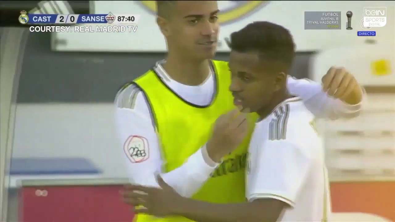 Rodrygo Goes Suspended for El Clásico After Red Card in Castilla Match ⚽