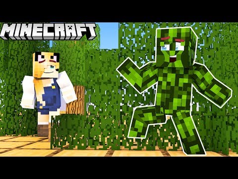 LIŚCIE KAMUFLAŻ TROLL?! - ZABAWA W CHOWANEGO W MINECRAFT (Hide and Seek) | Vito vs Bella