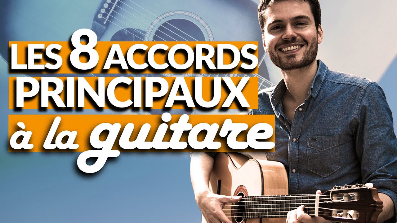 8 Accords de Guitare Faciles pour Débutants 🎸 - Tuto Simple pour Commencer