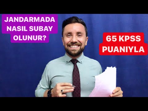 Jandarma Subayı Nasıl Olunur? 65 KPSS Puanıyla