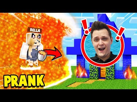 5 SPOSOBÓW NA PRANKOWANIE DOMU MOJEGO CHŁOPAKA W MINECRAFT!