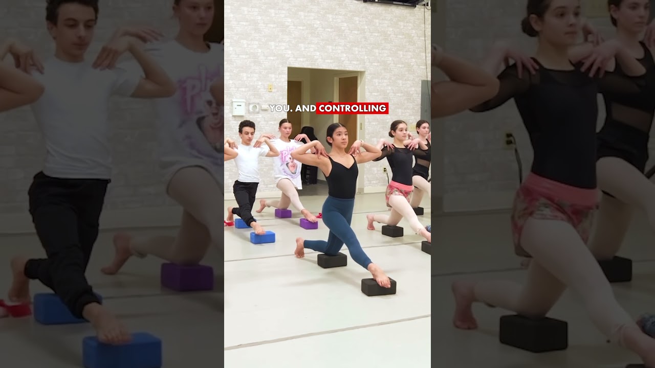 Stretch = breath + serious control #dancetraining #ballet #ondemand #dance #balletdancer #dancer