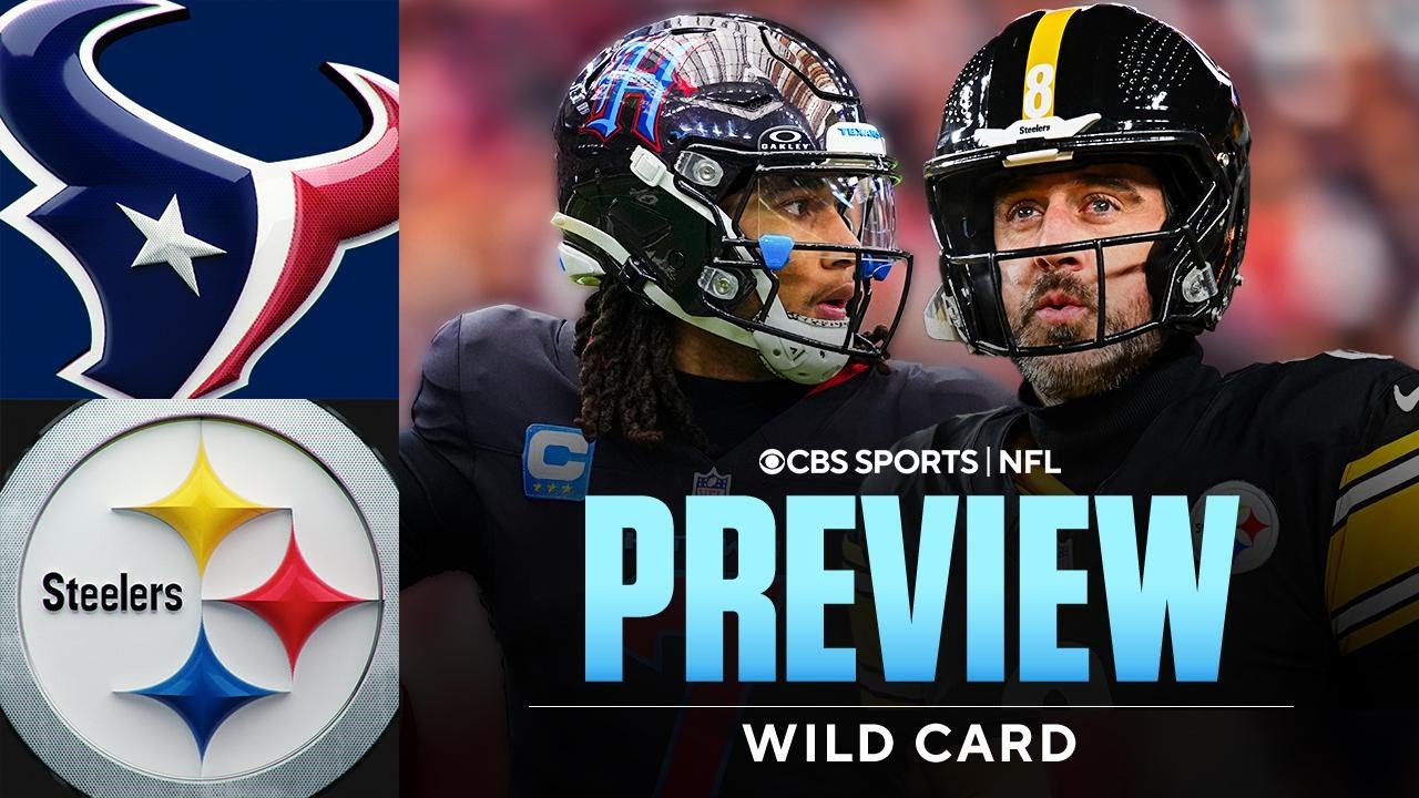 Texans vs Steelers Wild Card Preview & Predictions 🏈