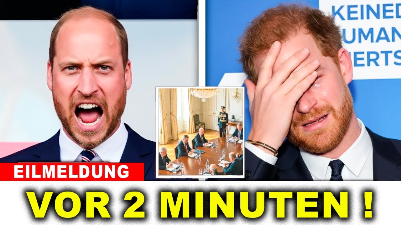 William verliert seinen Titel – Harry kehrt eilig nach London zurück 🇬🇧