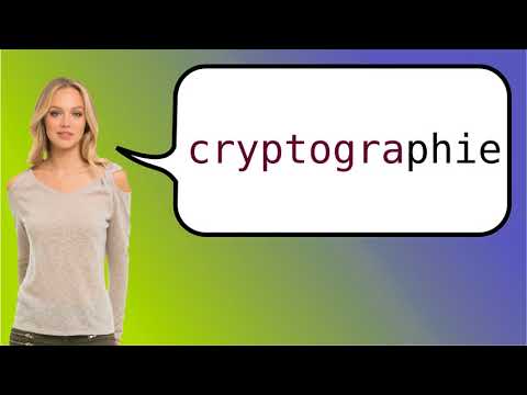 How to say 'cryptography' in French?