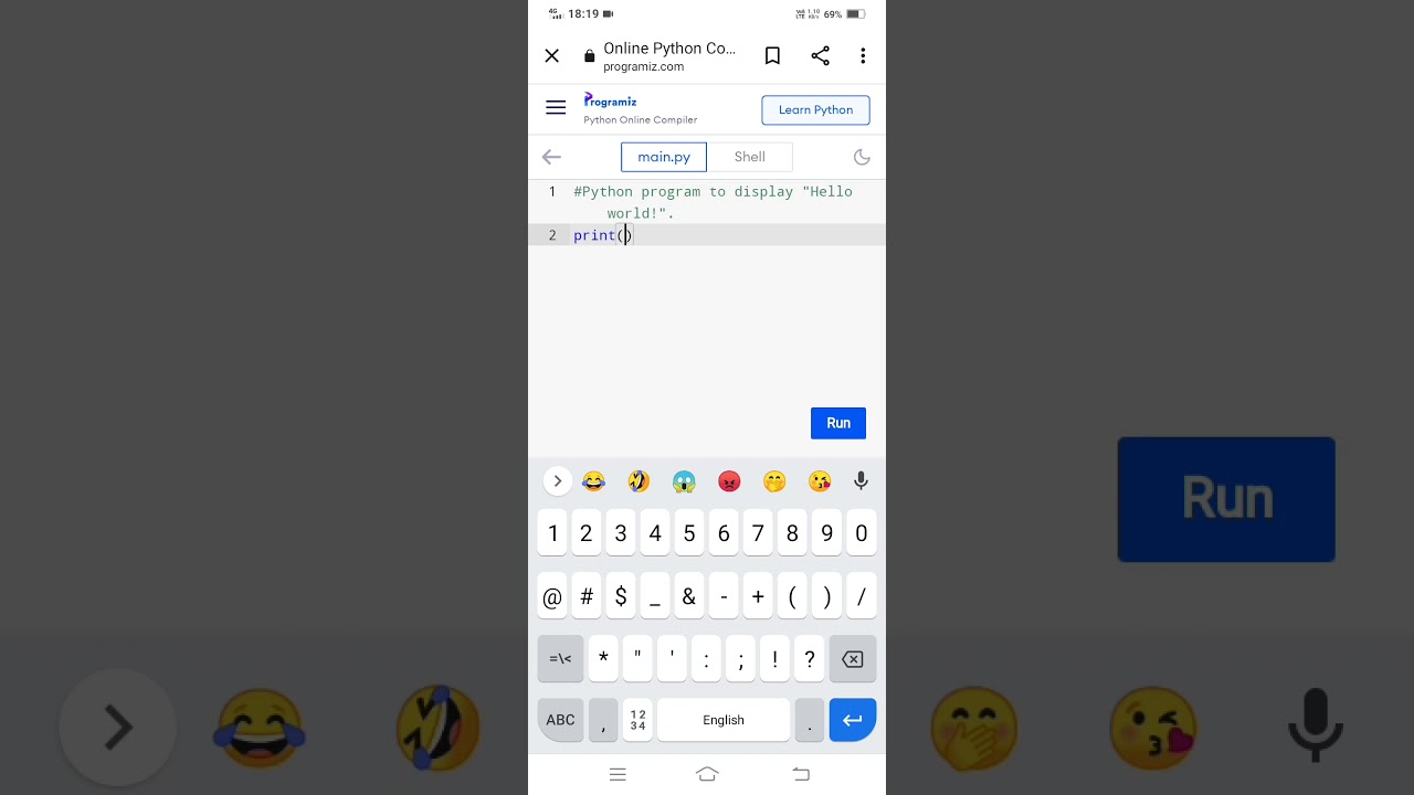 Learn Your First Python Program: Print 'Hello World!' 👋