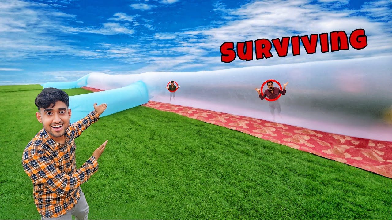 Inside the World's Largest Bubble Tunnel: A Thrilling Survival Experience 🌐