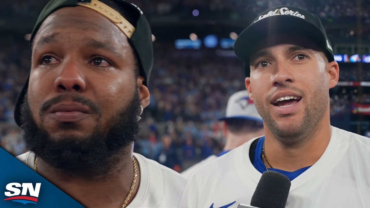 Blue Jays Stars Vladimir Guerrero Jr. & George Springer React to World Series Win 🏆