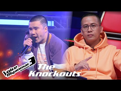 Error : " แแซแแพแแบแแแบ " | The Knockouts, Week 12 - The Voice Myanmar Season 3, 2020