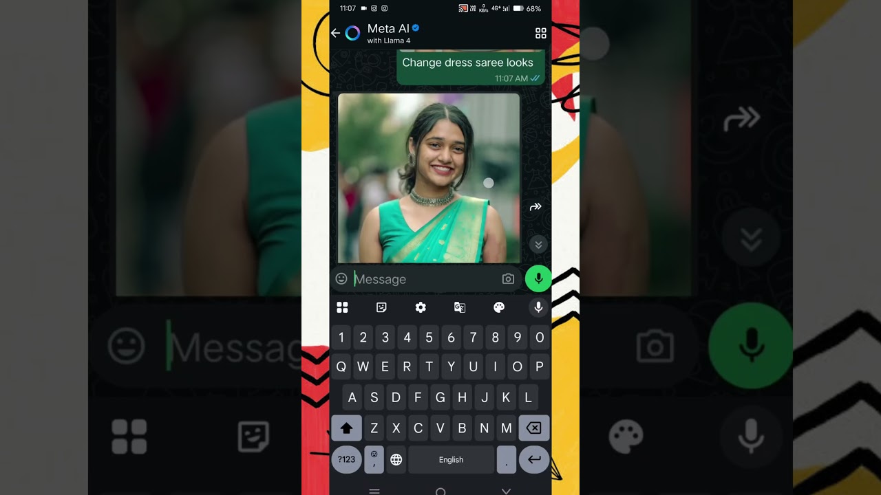 Change WhatsApp Meta AI Photo Editing Settings