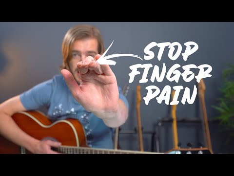 Fingers hurt from playing guitar? Try this!