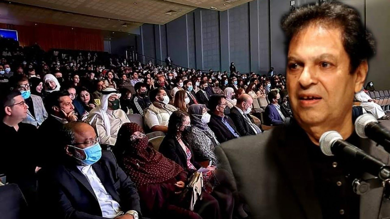 Zahid Fakhri at AlSaqafa International Mushaira 2022, Bahrain