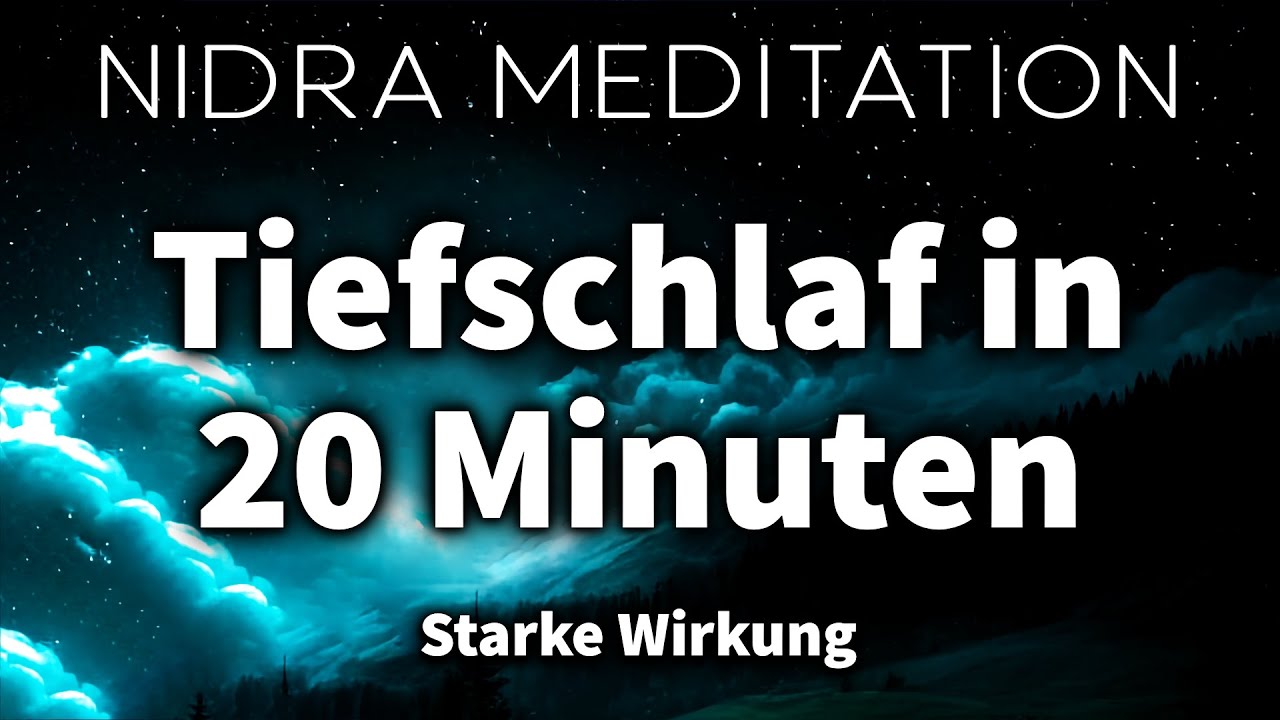 Schnell Einschlafen mit NIDRA Meditation – Tief und Erholsam Schlafen 💤