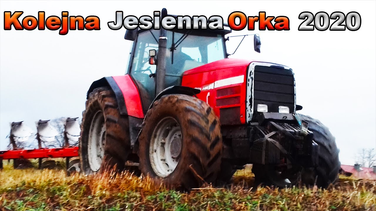 Jesienna orka z Massey Ferguson 8150 🌾
