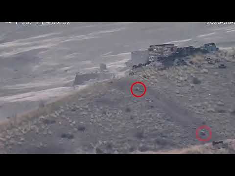 Отступление азербайджанской пехоты в Нагорном Карабахе (2020)