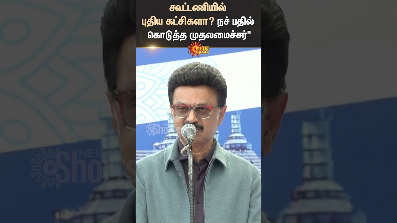 Chennai Airport: MK Stalin Press Conference on Tamil Nadu Politics and 2026 Election | Sun News