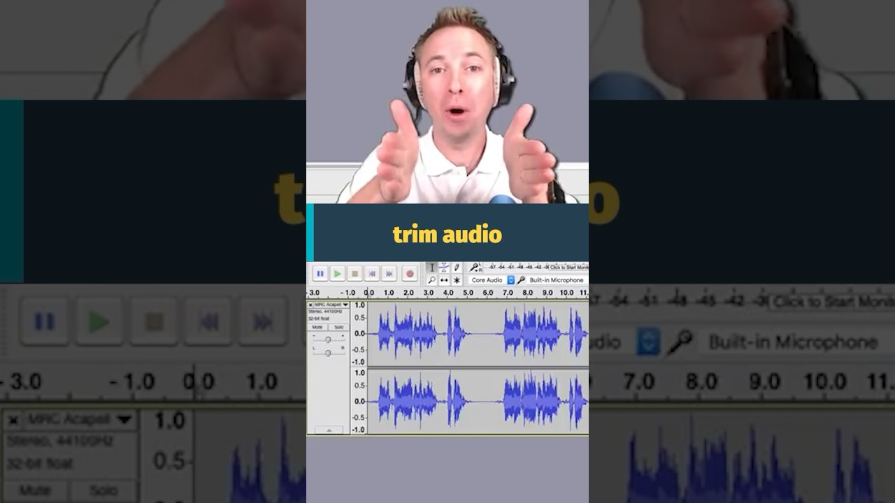 Master Audio Trimming in Audacity: Easy Beginner Tutorial 🎧