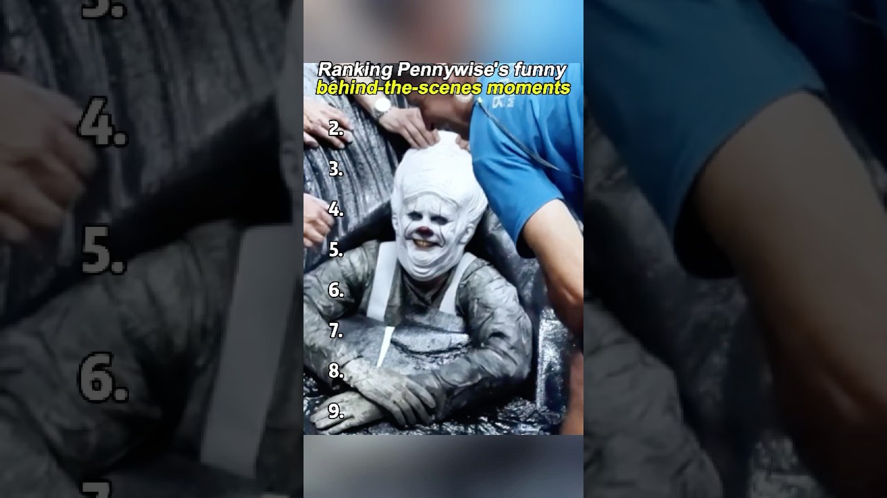 Funny Behind-the-Scenes Moments of Pennywise 🎬
