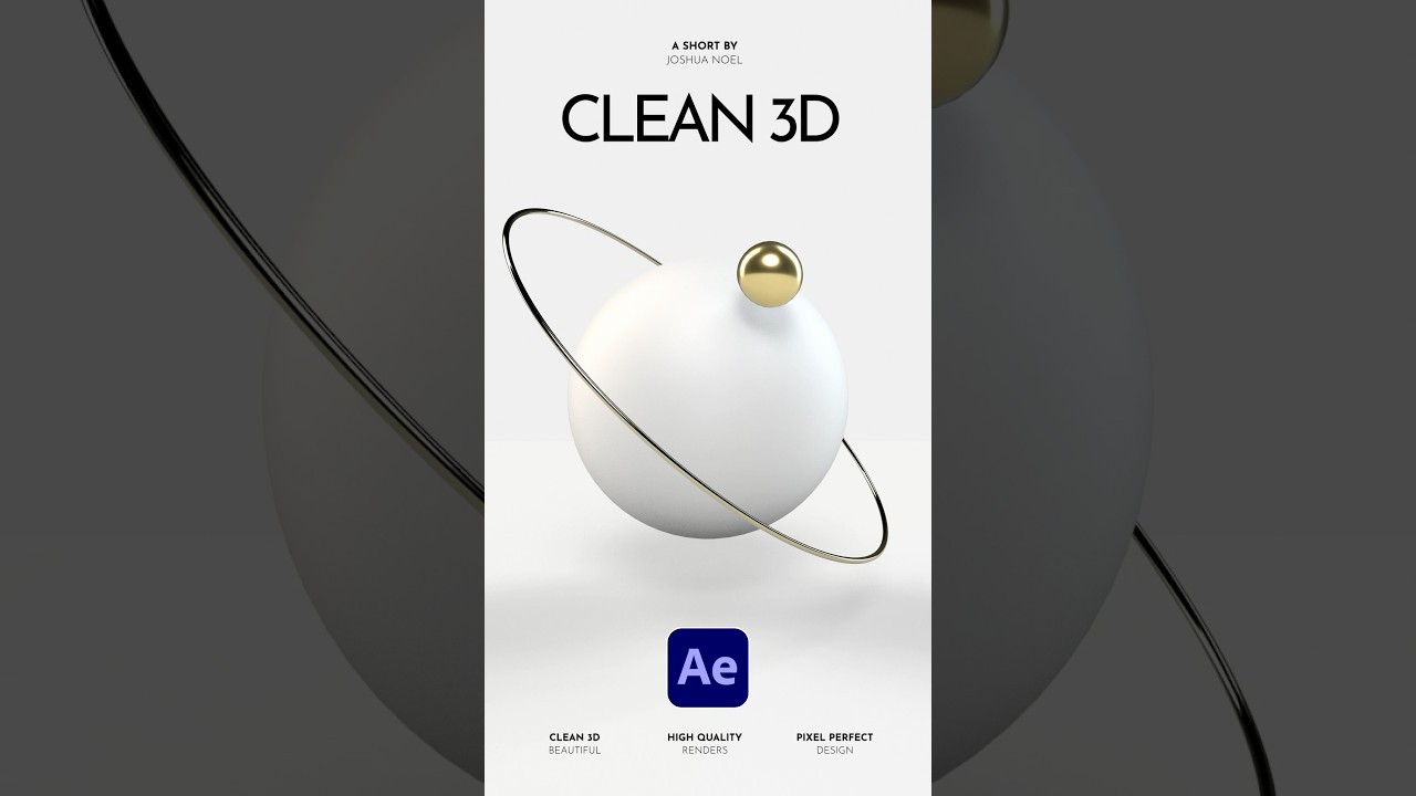 Create Stunning 3D Motion Graphics in After Effects