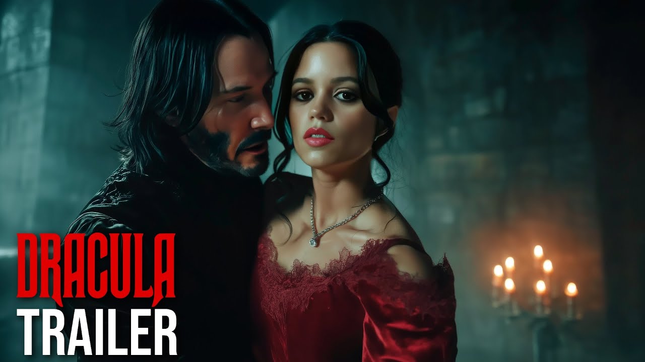 Dracula (2026) First Official Trailer | Keanu Reeves & Jenna Ortega Reboot the Legend 🧛‍♂️